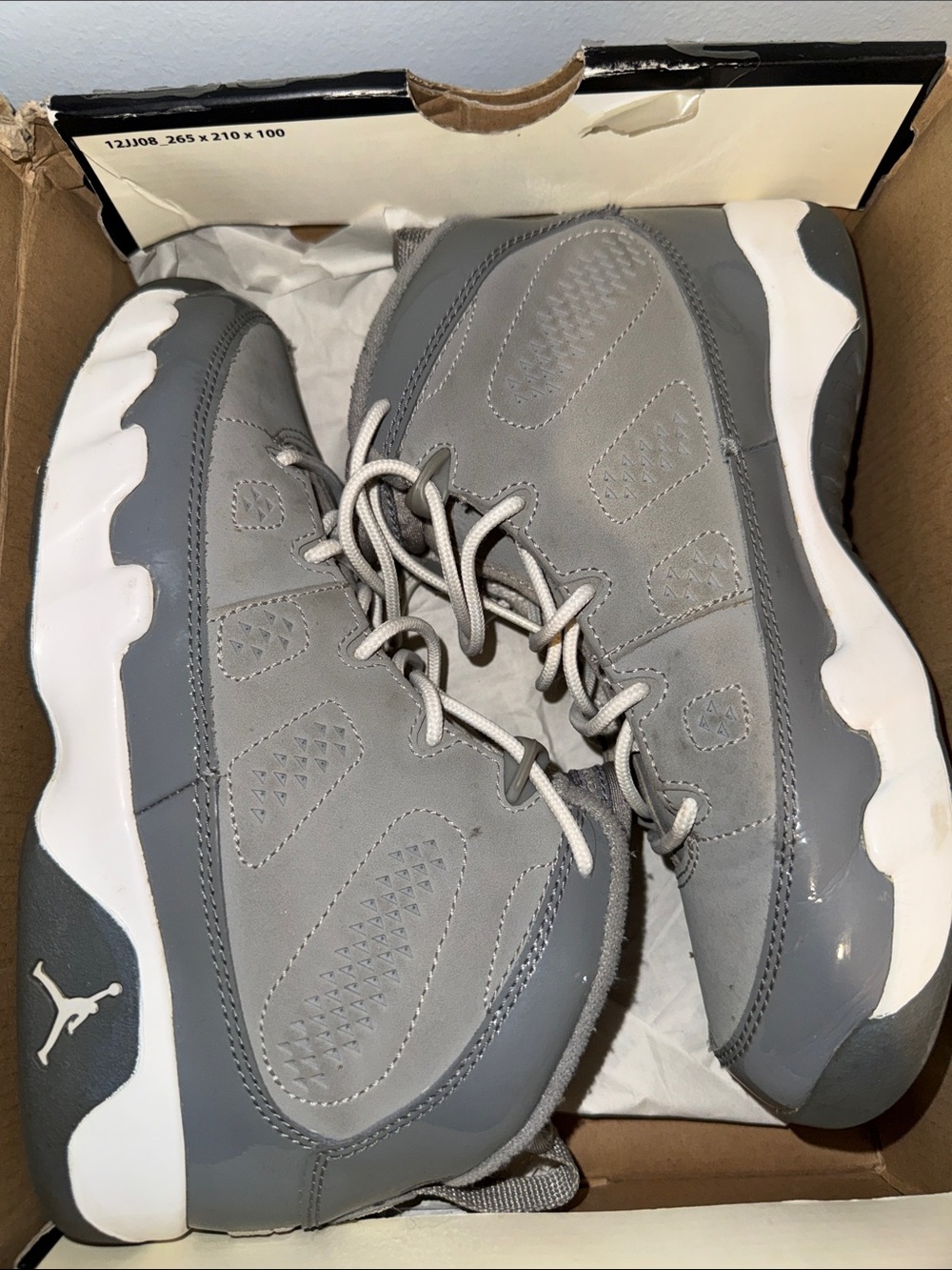 Cool gray 9s jordan 2012